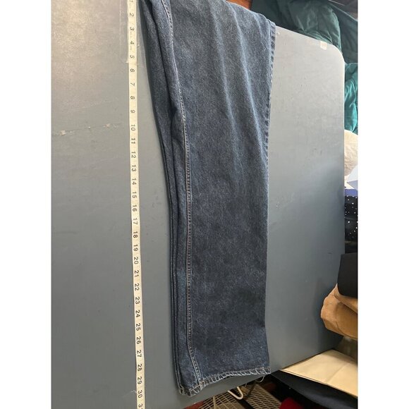 Old Navy Mens Jean 38X34 Regular/Standard Fit Dark Wash Denim Cotton Blend - Picture 3 of 10